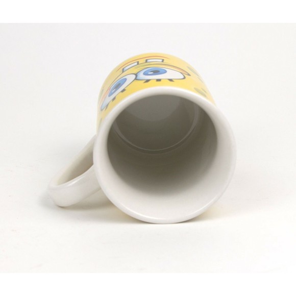 2011 Sponge Bob Square Pants Dual Face Coffee Mug Cup By Frankford Candy LLC - Picture 6 of 6
